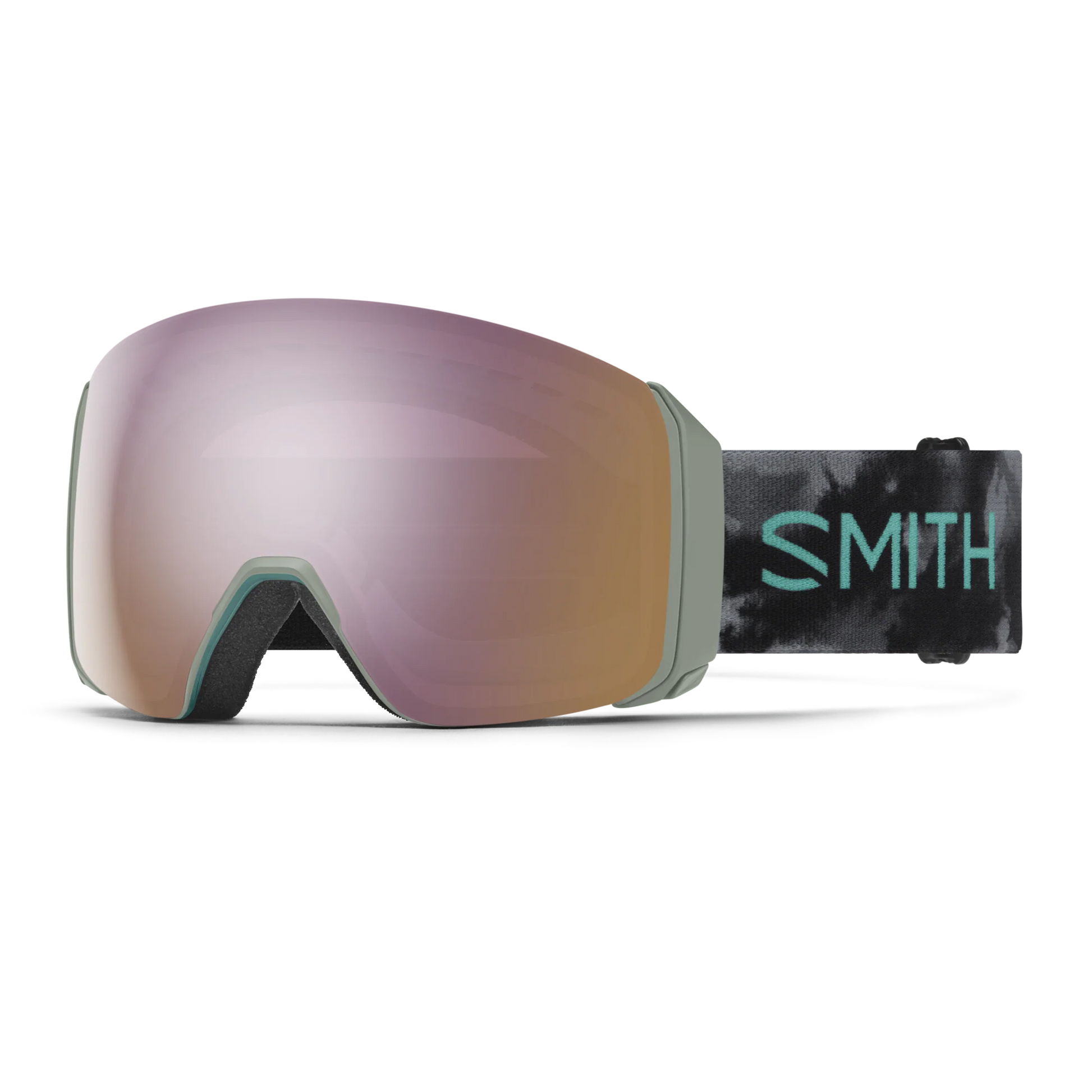 Smith 4D Mag XL Low Bridge Fit Ski Goggle CP Ev Rose Gold Mirror St Rose Flash Mind Expanders