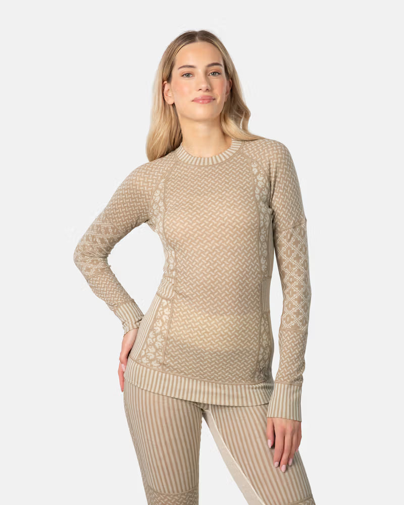 Kari Traa Womens Smekker Merino Long Sleeve Baselayer