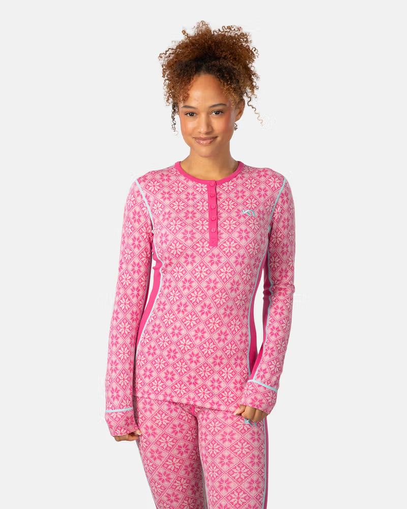 Kari Traa Womens Rose Merino Long Sleeve Baselayer