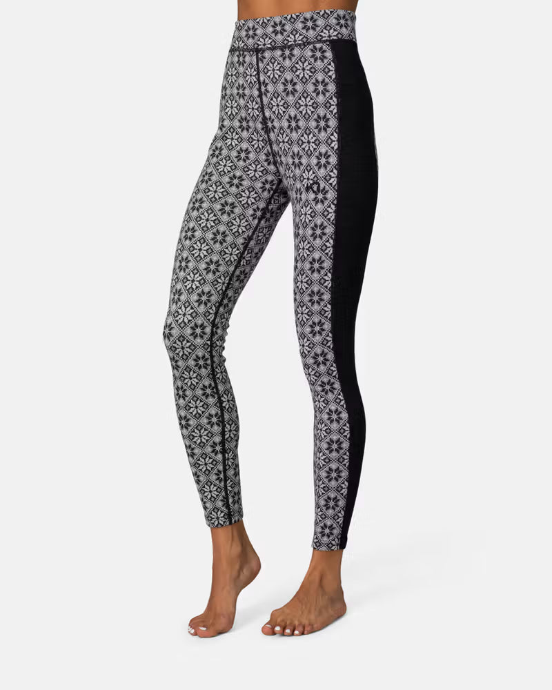 Kari Traa Womens Rose Merino High Waist Base Layer Pants