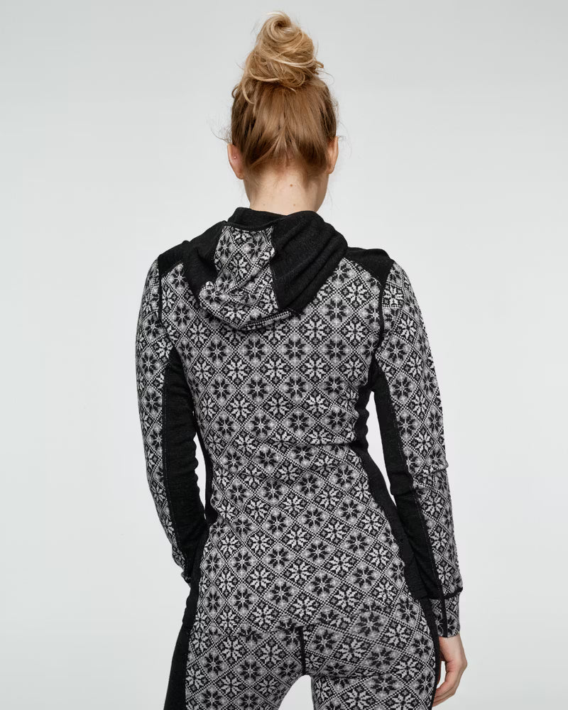 Kari Traa Womens Rose Merino Base Layer Hoodie