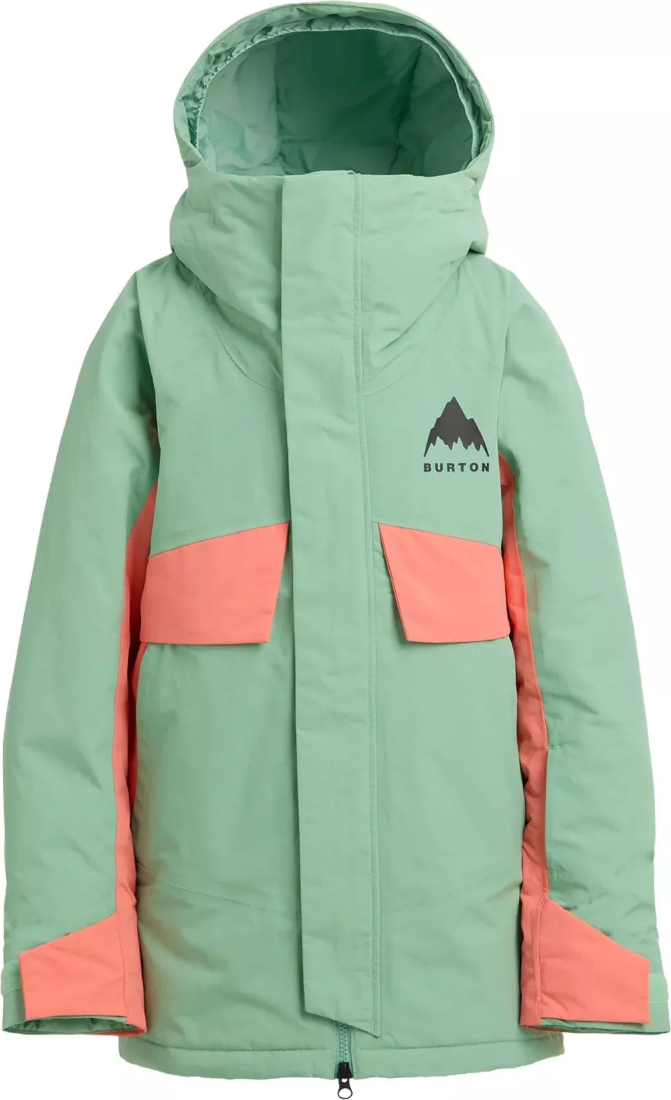 Burton Kids Ascutney Jacket Soft Sage Peach Echo