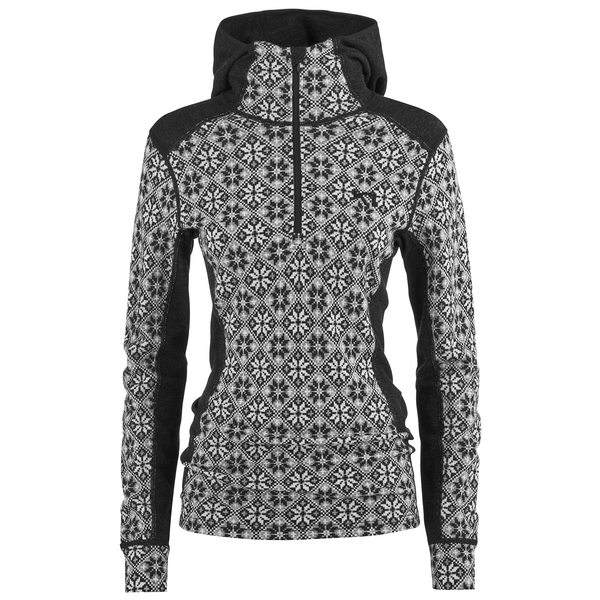 Kari Traa Womens Rose Merino Base Layer Hoodie