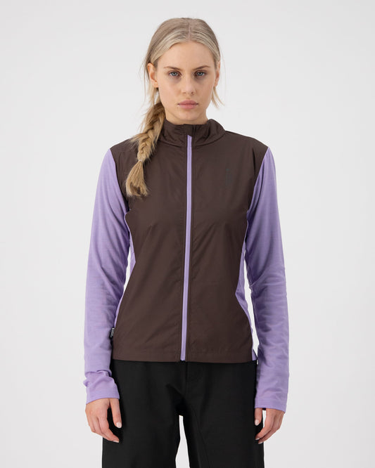 Mons Royale Womens Redwood Merino Wind Jersey