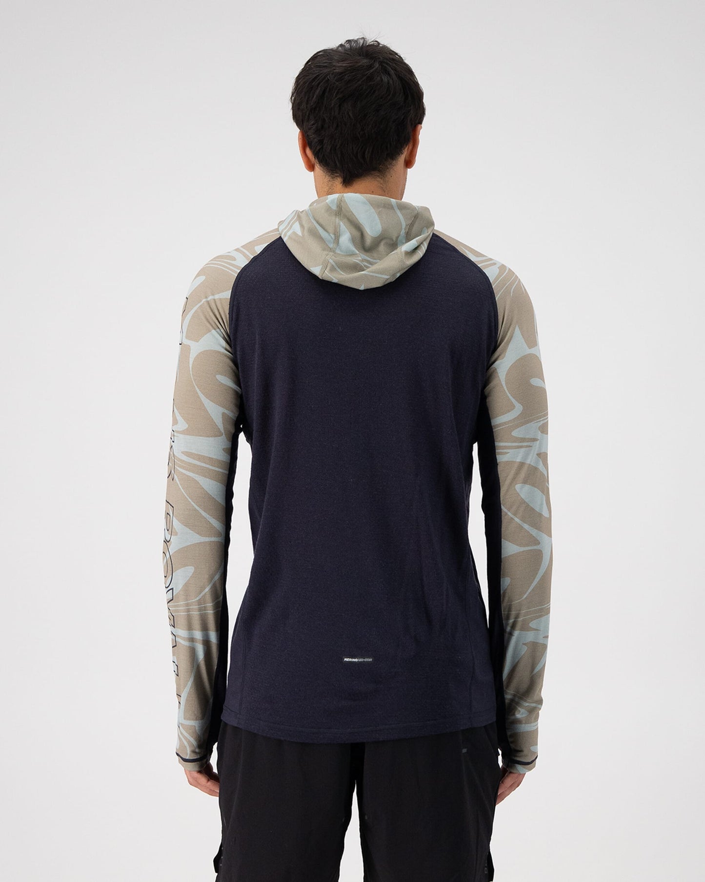 Mons Royale Mens Temple Merino Long Sleeve Hood