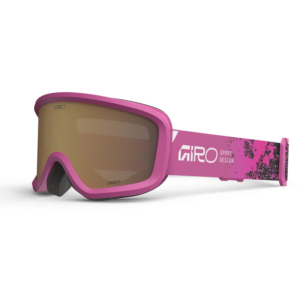 Giro Kids Chico II Snow Goggles Amber Rose Surge Fade Neon Pink