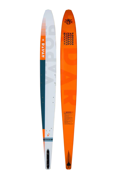 Radar Vapor Graphite Waterski 67 White / Orange Glow 67inch