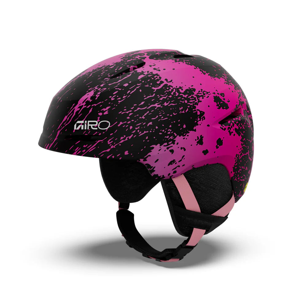 Giro Spur Mips Snow Helmets Matte Neon Pink Surge