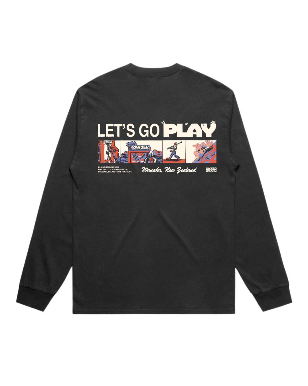 Racers Edge Unisex Instant Powder Long Sleeve T-Shirt