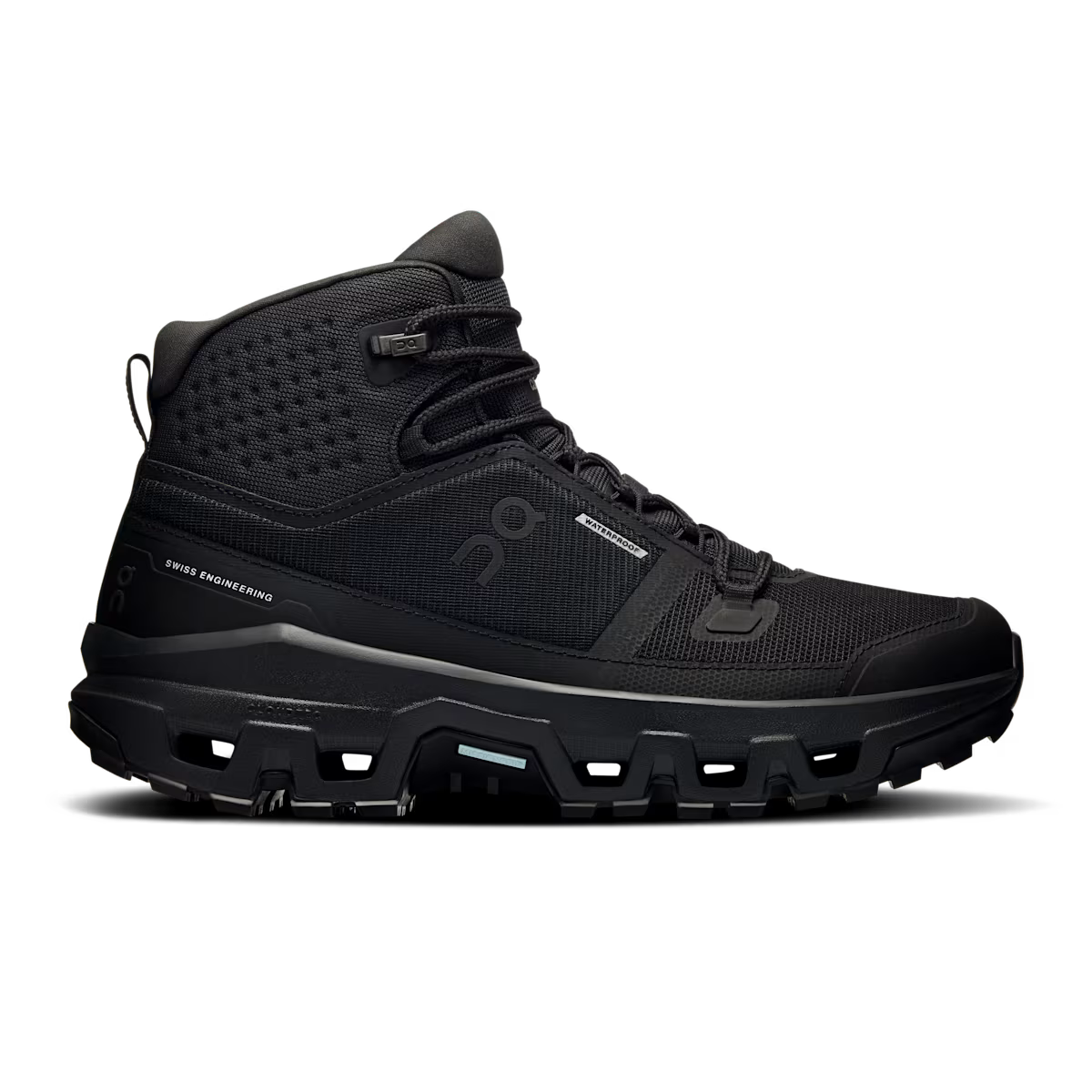 On Running Womens Cloudrock Mid Waterproof Hiking Boots
