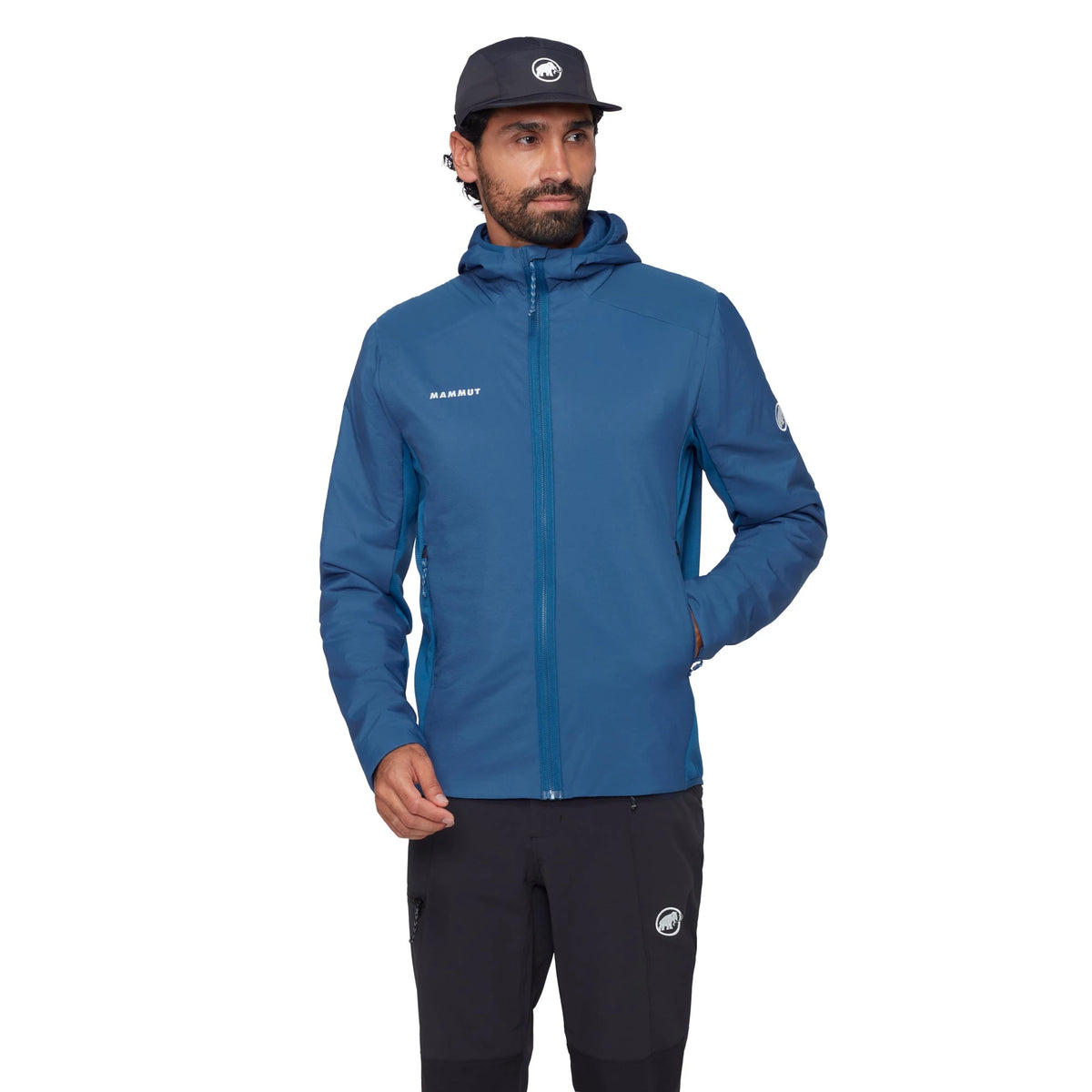 Mammut Mens Rime Light IN Hybrid Hooded Jacket