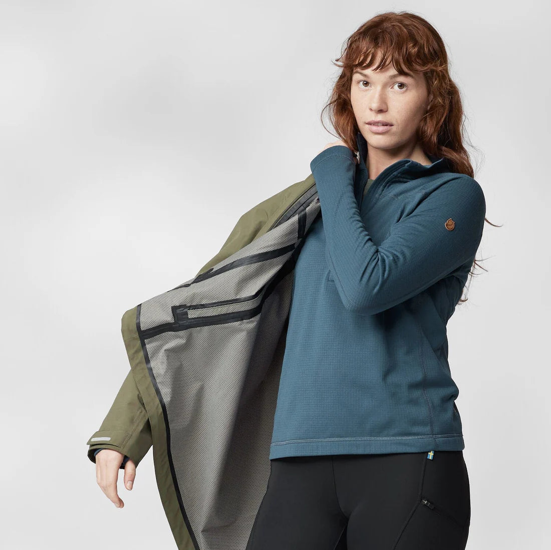 Fjallraven Womens Abisko Lite Fleece Half Zip
