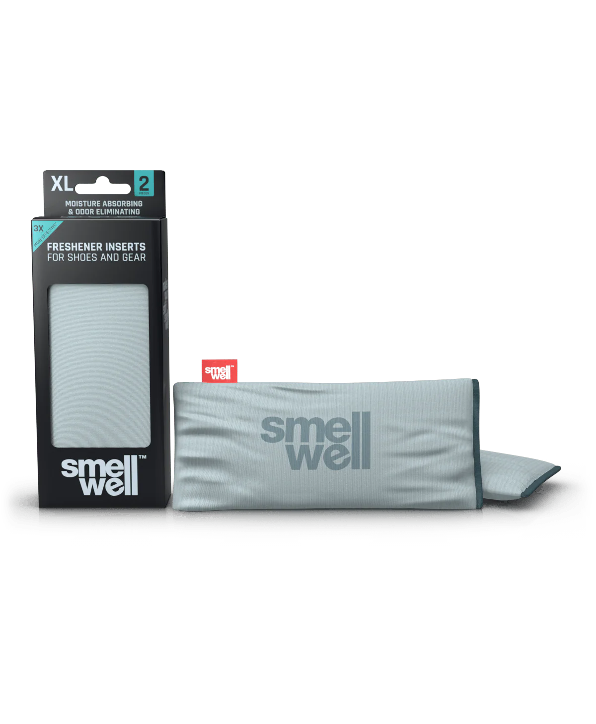 SmellWell Active XL Freshener X Large Silver Grey