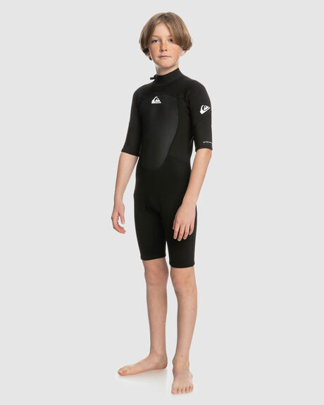 Quiksilver Boys Prologue 2/2 Short Sleeve Sp Back Zip Wetsui