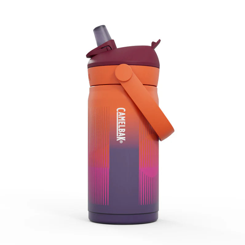 CamelBak Thrive Flip Straw Kids Bottle, Insulated Stainless Steel 350ml Misty Mountain