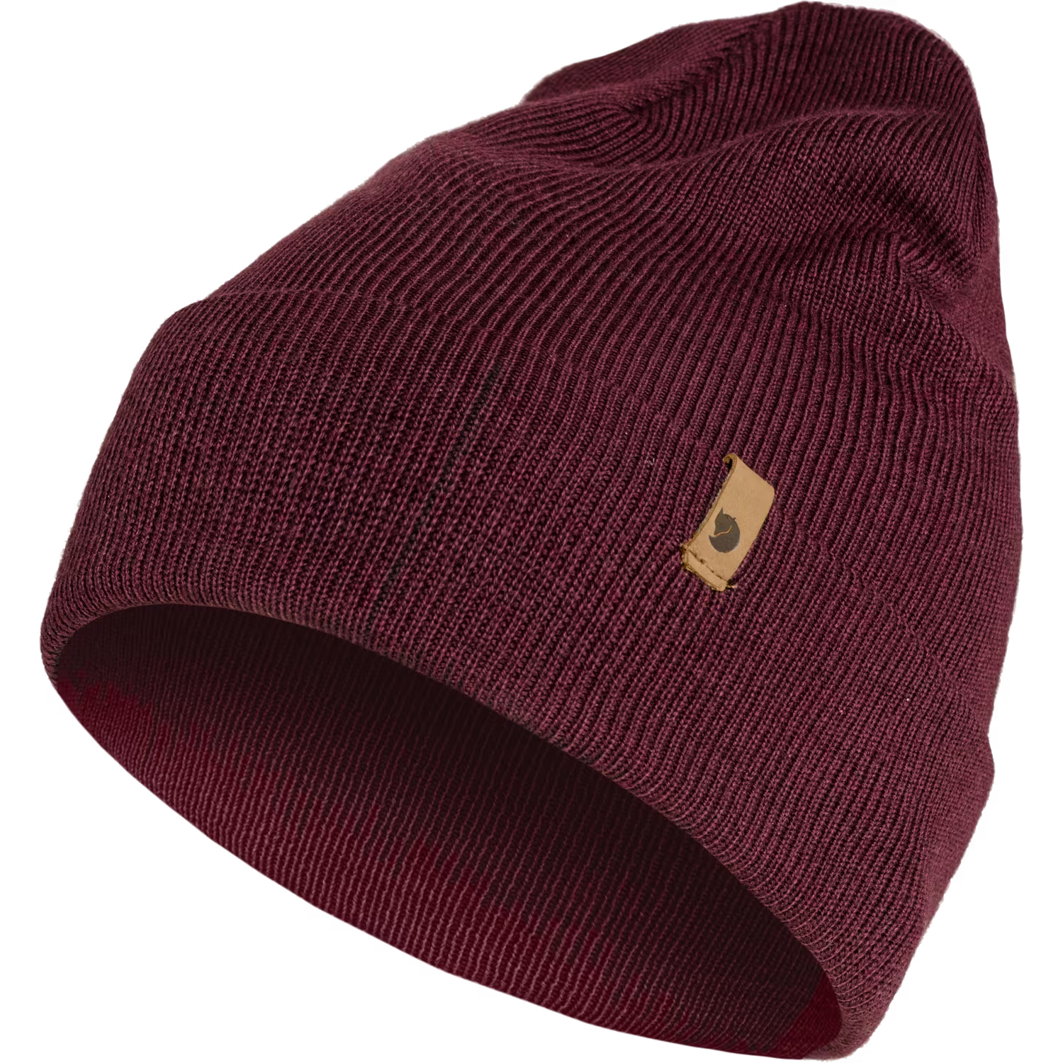 Fjallraven Classic Knit Beanie Dark Garnet