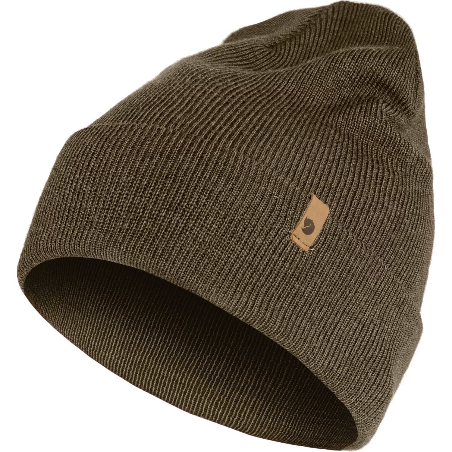 Fjallraven Classic Knit Beanie Dark Olive