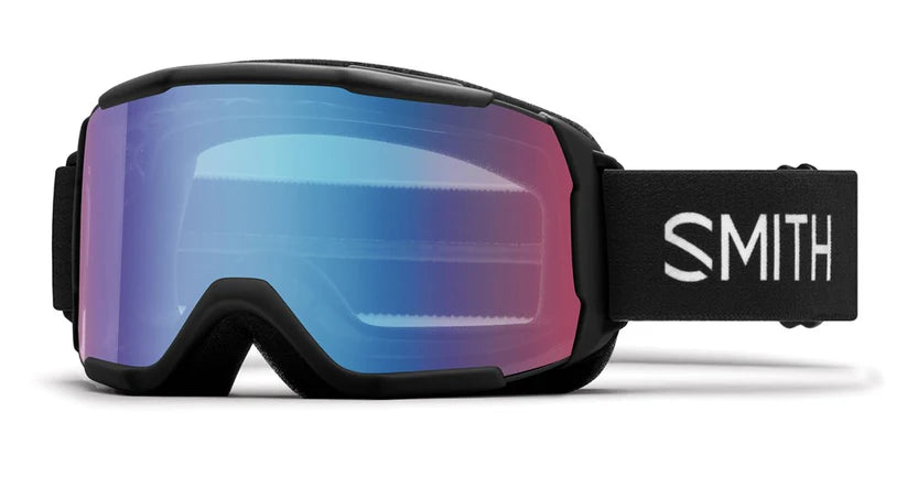 Smith Kids Daredevil Ski Goggle Blue Sensor Mirror Black