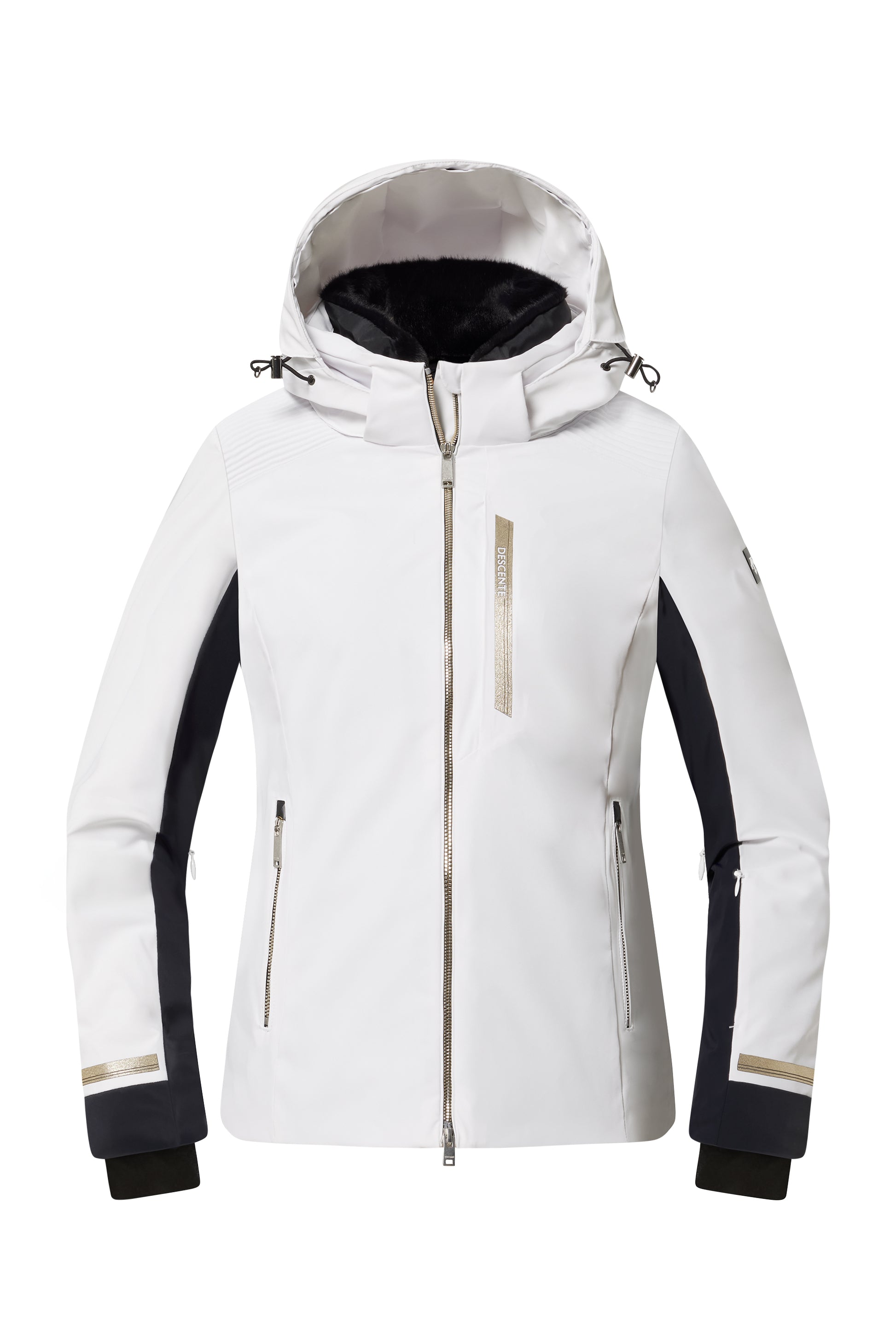 Descente Womens Shirring Insulated Jacket