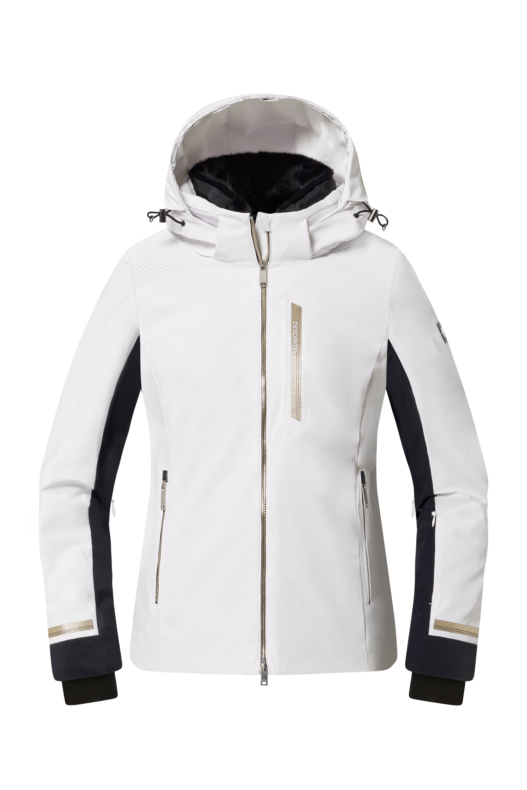 Descente Womens Shirring Insulated Jacket