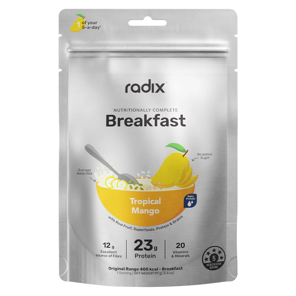 Radix ORIGINAL Whey Breakfast 97g Tropical Mango