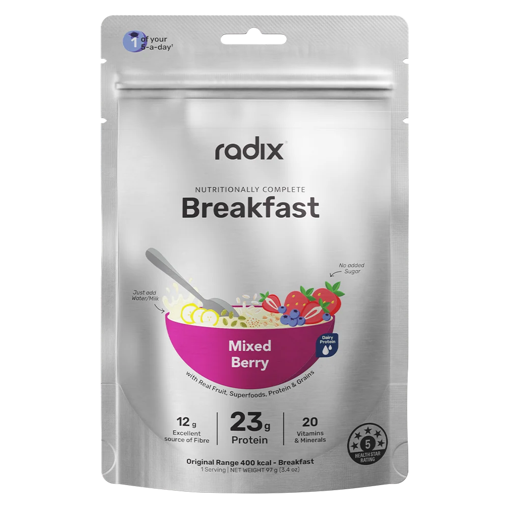 Radix ORIGINAL Whey Breakfast 97g Mixed Berry