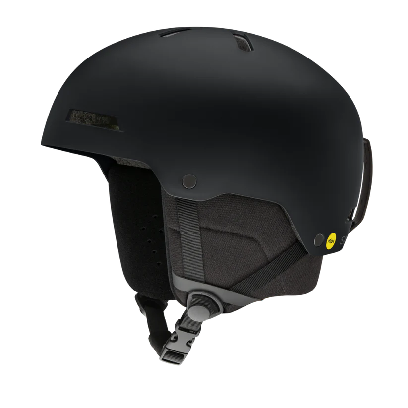 Smith Rodeo MIPS Round Contour Fit Snow Helmet Matte Black