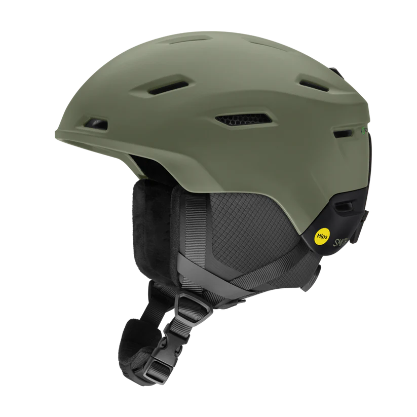 Smith Descend MIPS Snow Helmet Matte Fatigue Green Black