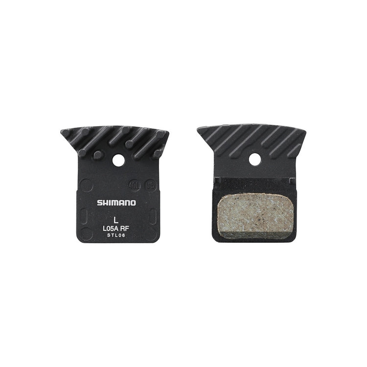 Shimano L05A-RF Resin Road Disc Pad And Spring - Finned