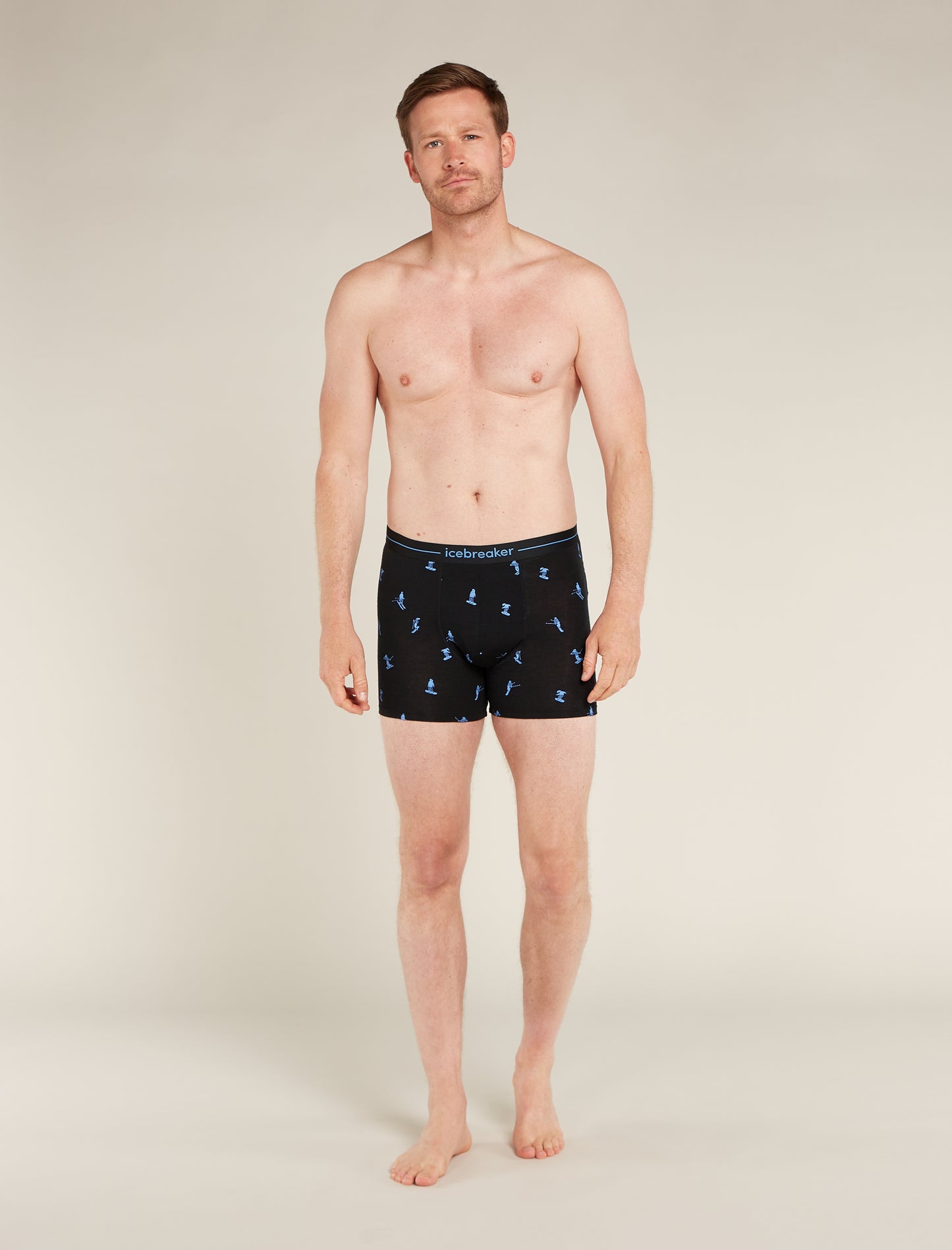 Icebreaker Mens 150 Anatomica Boxers Ski Day