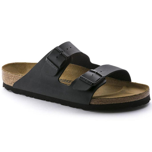 Birkenstock ARIZONA Birko Flor Black Regular Width