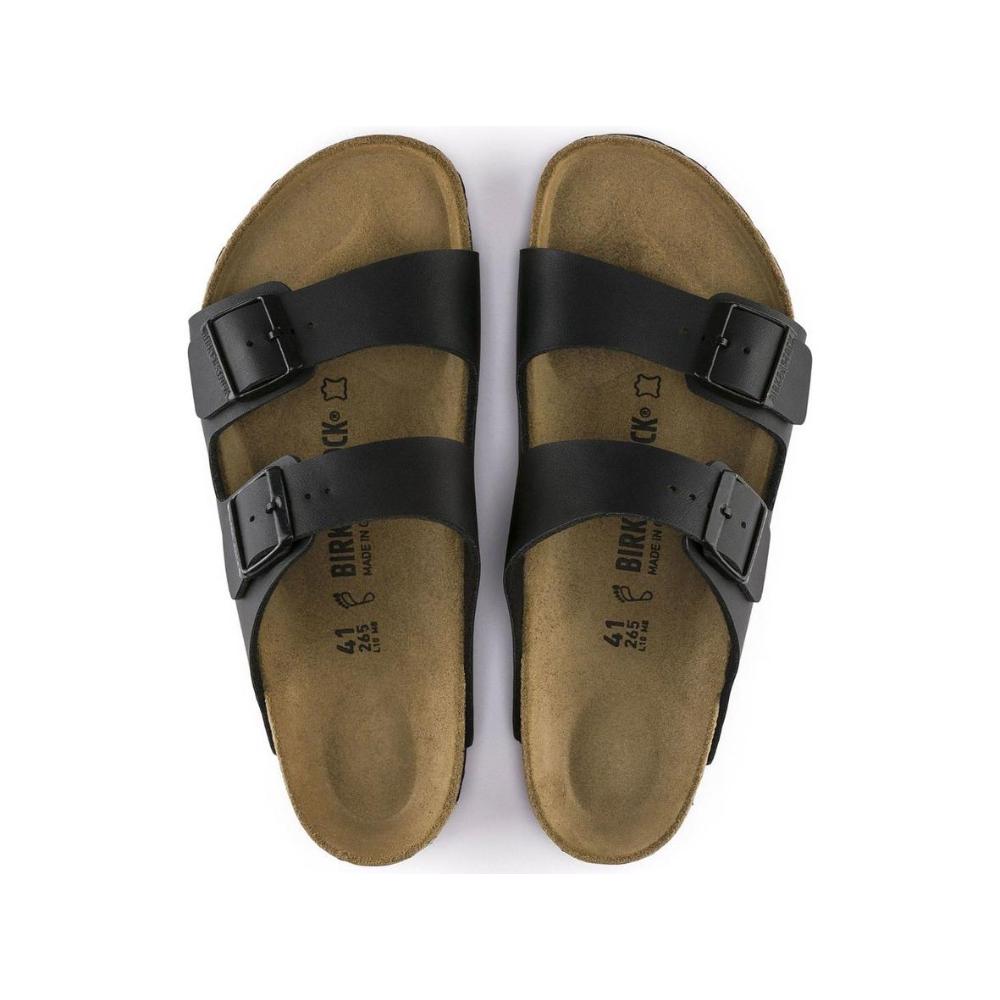 Birkenstock ARIZONA Birko Flor Black Regular Width