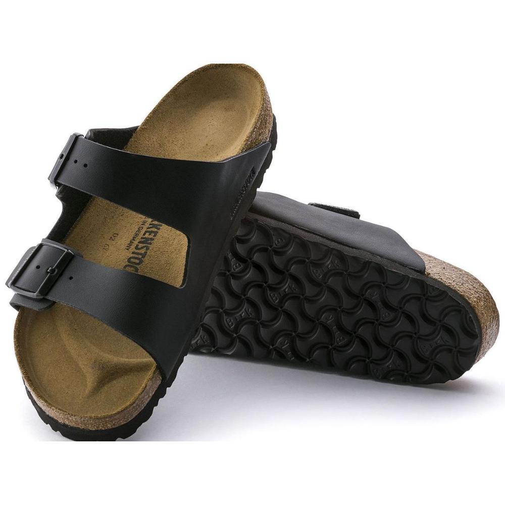 Birkenstock ARIZONA Birko Flor Black Regular Width