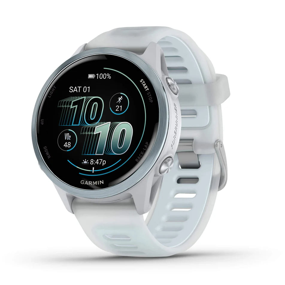 Garmin Forerunner 570 GPS Watch Cloud Blue Aluminium Bezel