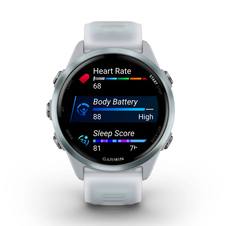 Garmin Forerunner 570 GPS Watch Cloud Blue Aluminium Bezel