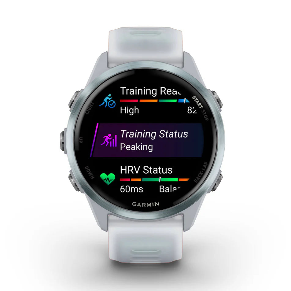 Garmin Forerunner 570 GPS Watch Cloud Blue Aluminium Bezel