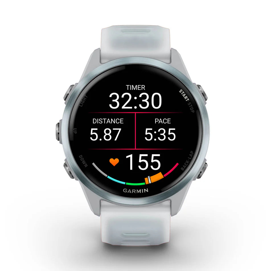 Garmin Forerunner 570 GPS Watch Cloud Blue Aluminium Bezel