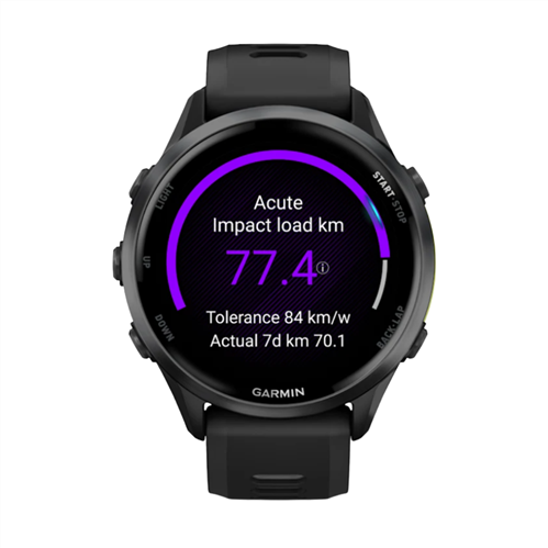 Garmin Forerunner 970 GPS Watch Black Bezel