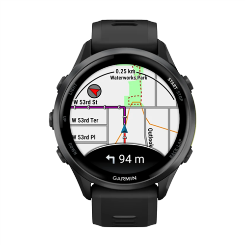 Garmin Forerunner 970 GPS Watch Black Bezel