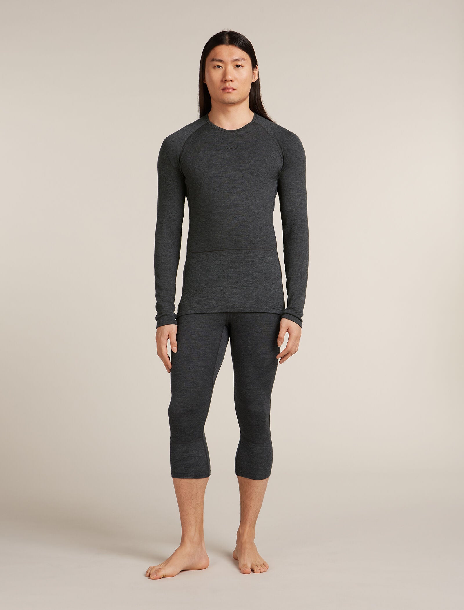 Icebreaker Mens Merino 260 ZoneKnit 3/4 Leggings