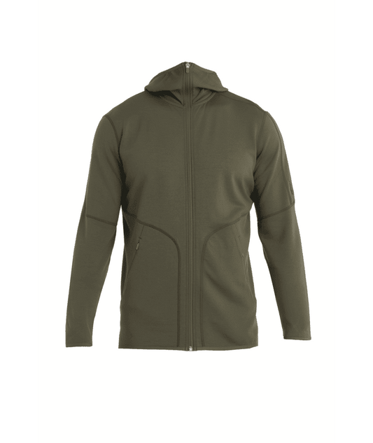 Icebreaker Mens 560 RealFleece Elemental II LS Zip Hood