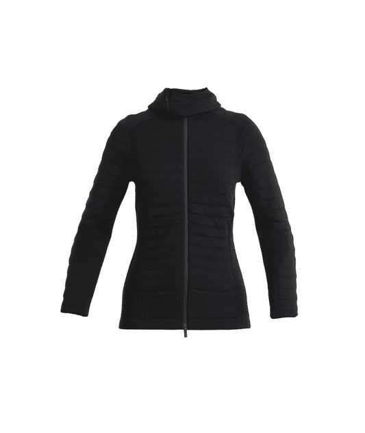 Icebreaker Womens ZoneKnit Explore LS Zip Hoodie