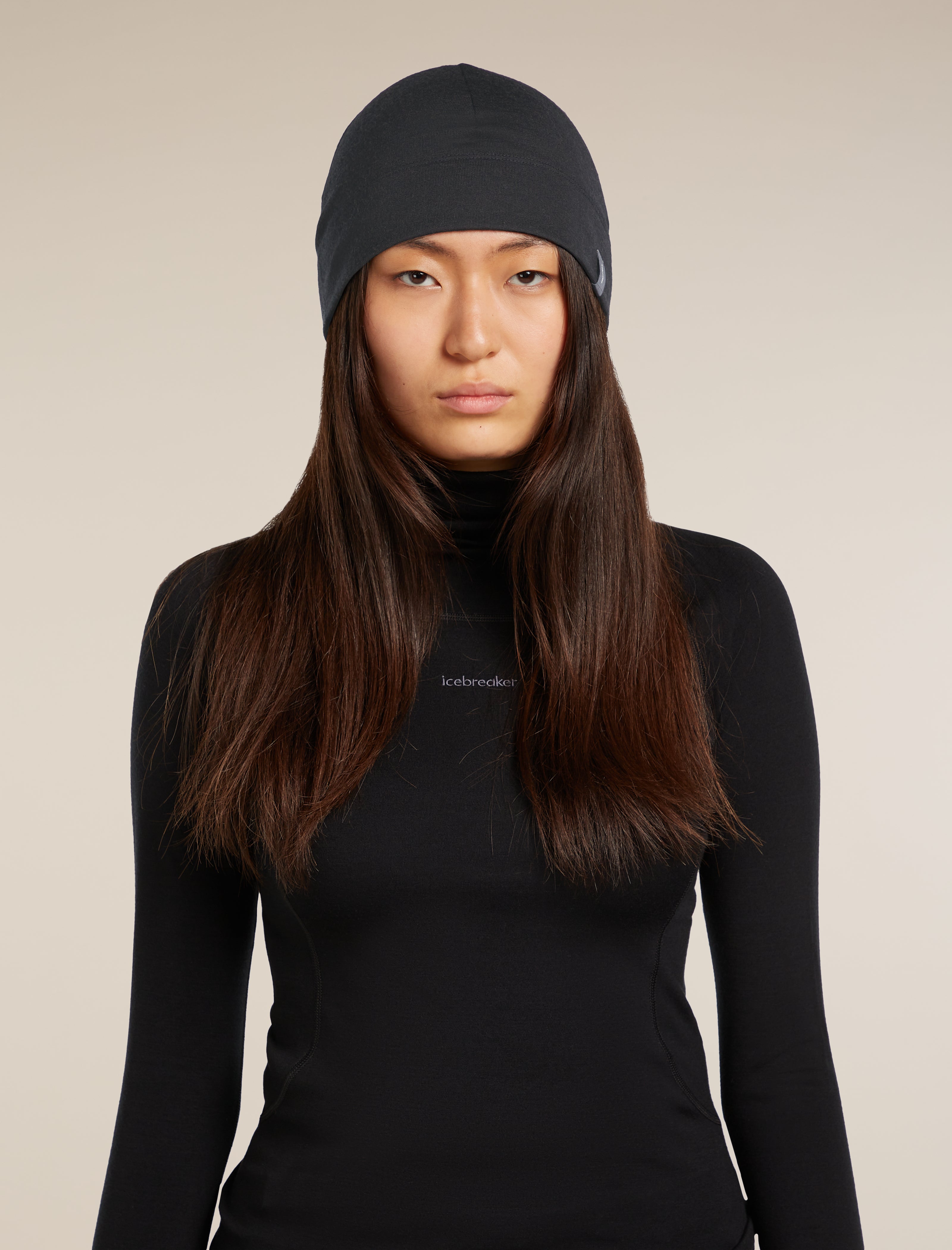 Icebreaker Merino 260 Quantum Beanie One Size Black
