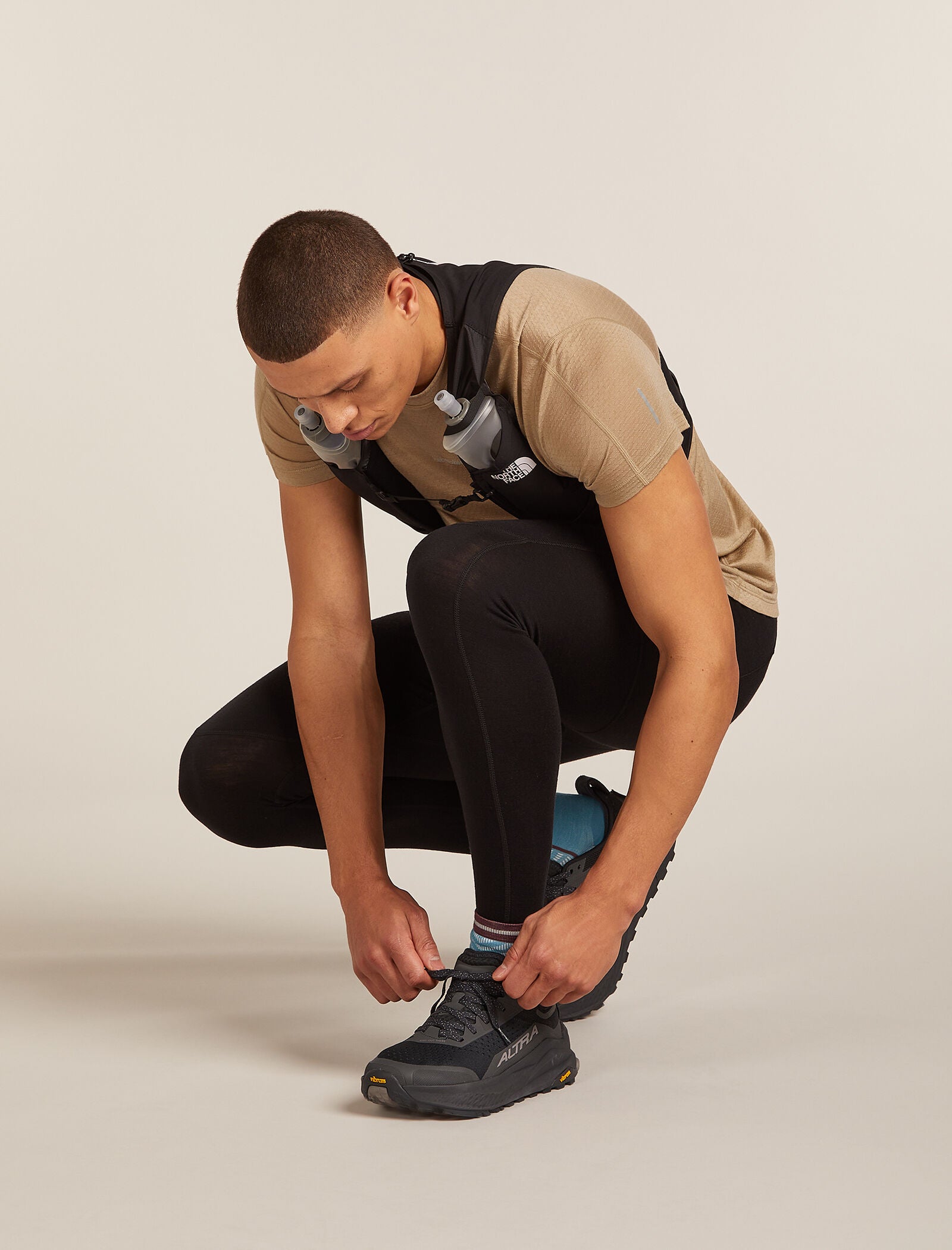 Icebreaker Mens Merino Blend Run+ Ultralight Mini Socks