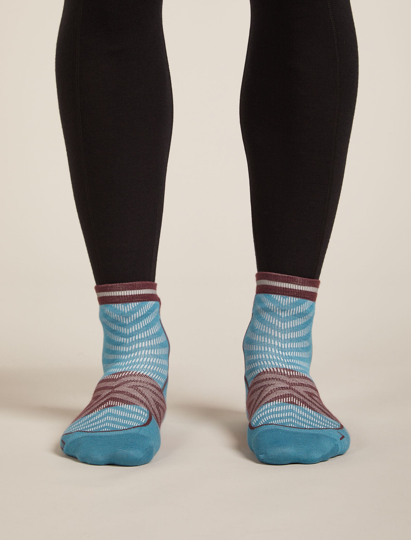 Icebreaker Mens Merino Blend Run+ Ultralight Mini Socks