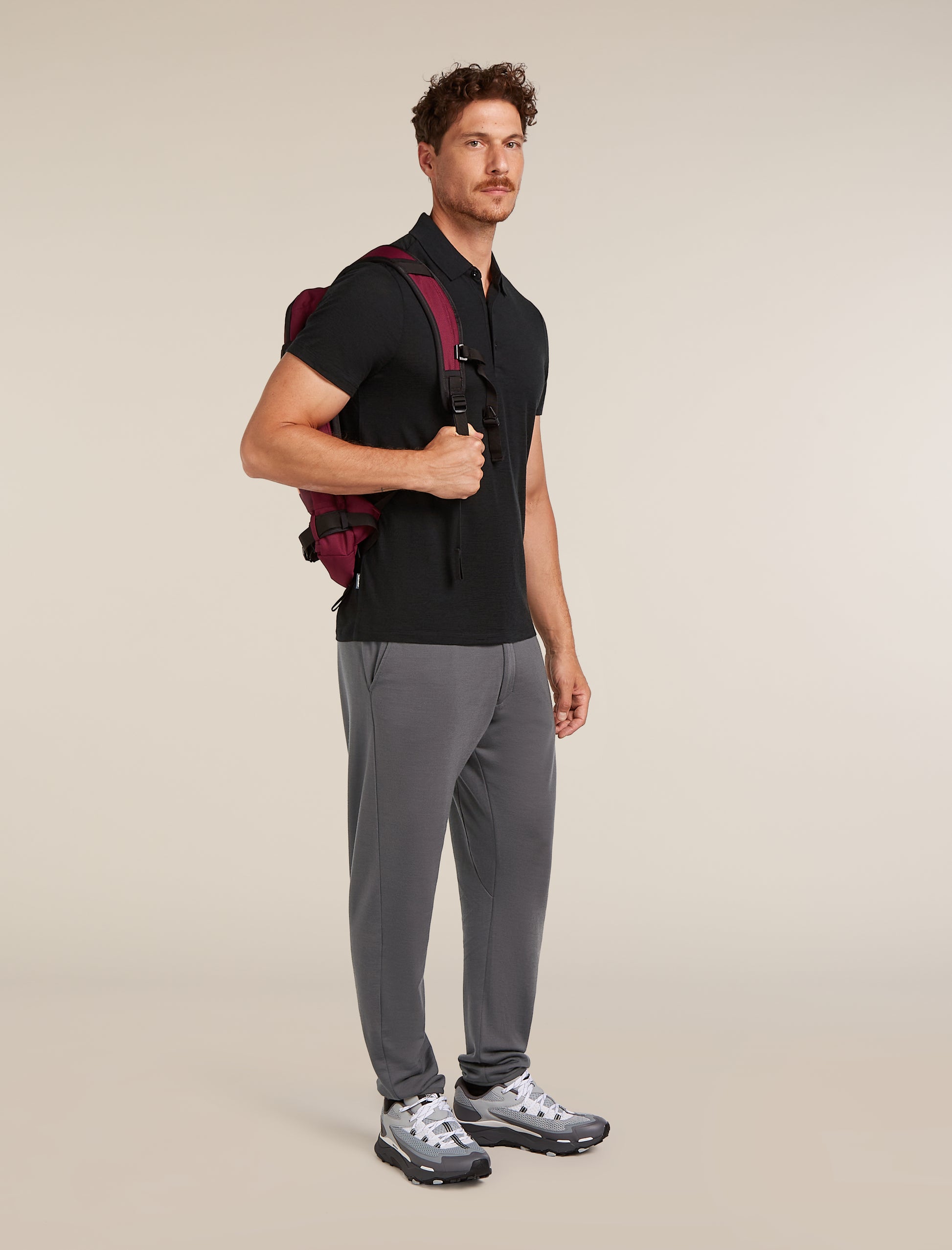 Icebreaker Mens Merino 150 Tech Lite SS Polo