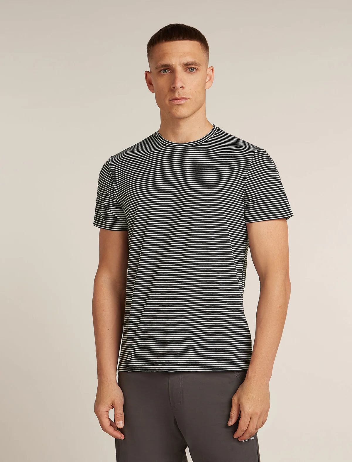 Icebreaker Mens Merino 150 Tech Lite SS Tee MIDNIGHT NAVY SNOW S
