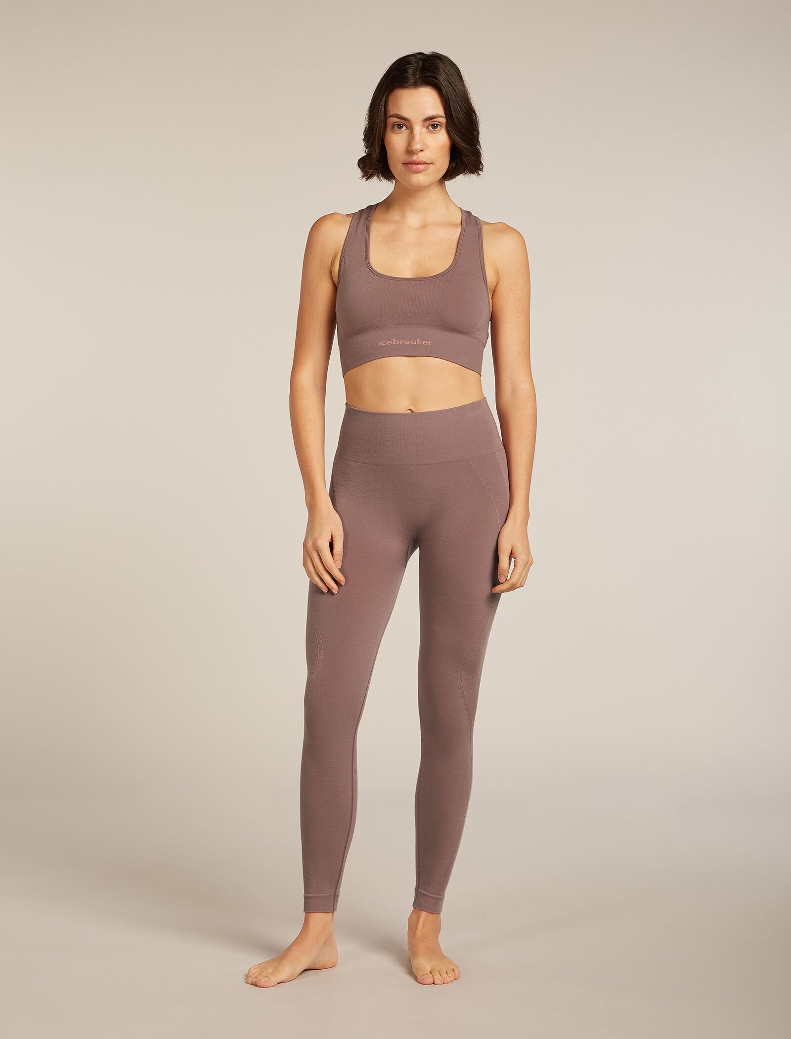 Icebreaker Womens Merino Blend 260 ZoneKnit Seamless Bra