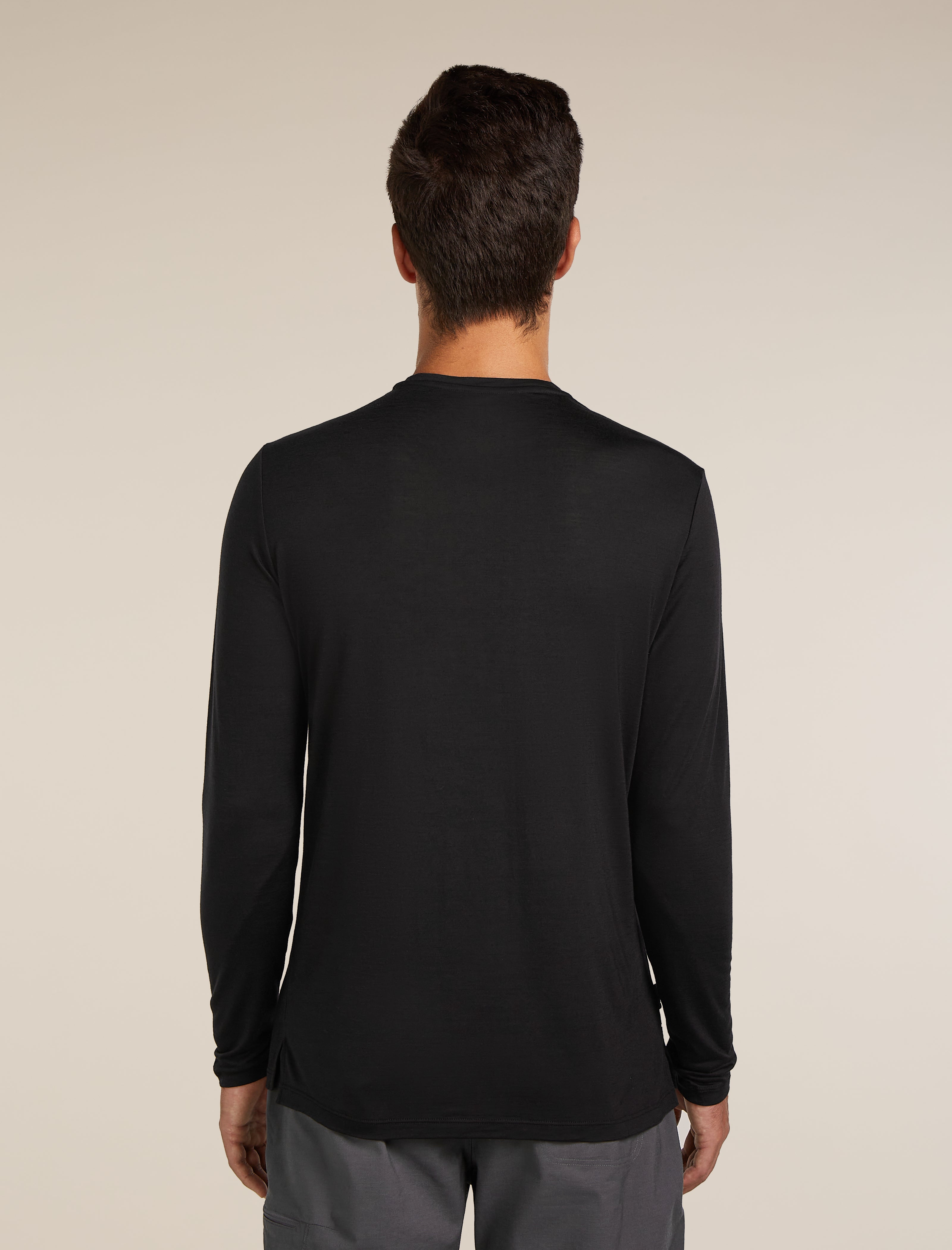 Icebreaker Mens Merino Blend 125 Cool-Lite Sphere LS Tee
