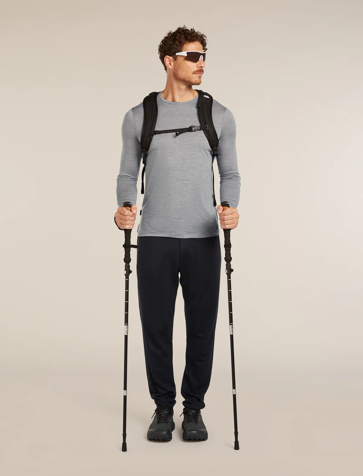 Icebreaker Mens Merino Blend 125 Cool-Lite Sphere LS Tee